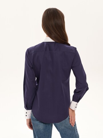 Chemisier 'Yolande' NOWIHT en bleu