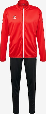 Survêtement Hummel en rouge : devant
