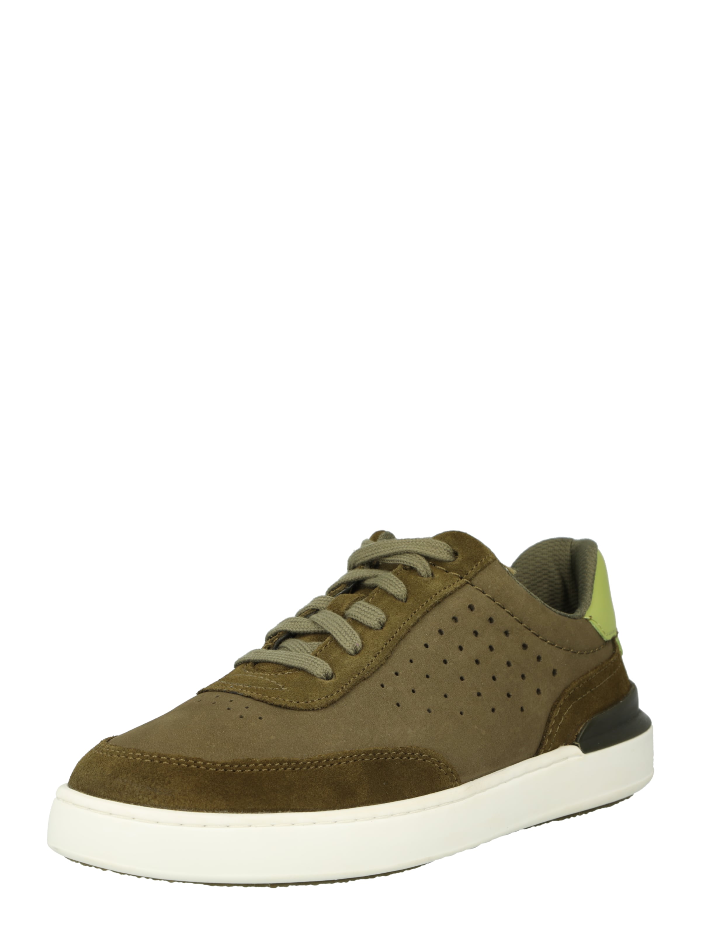 Baskets basses 'CourtLite Tor' CLARKS en vert : devant