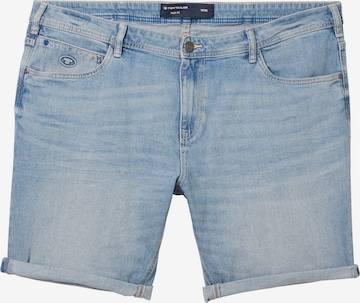 TOM TAILOR Men + Regular Jeans in Blauw: voorkant