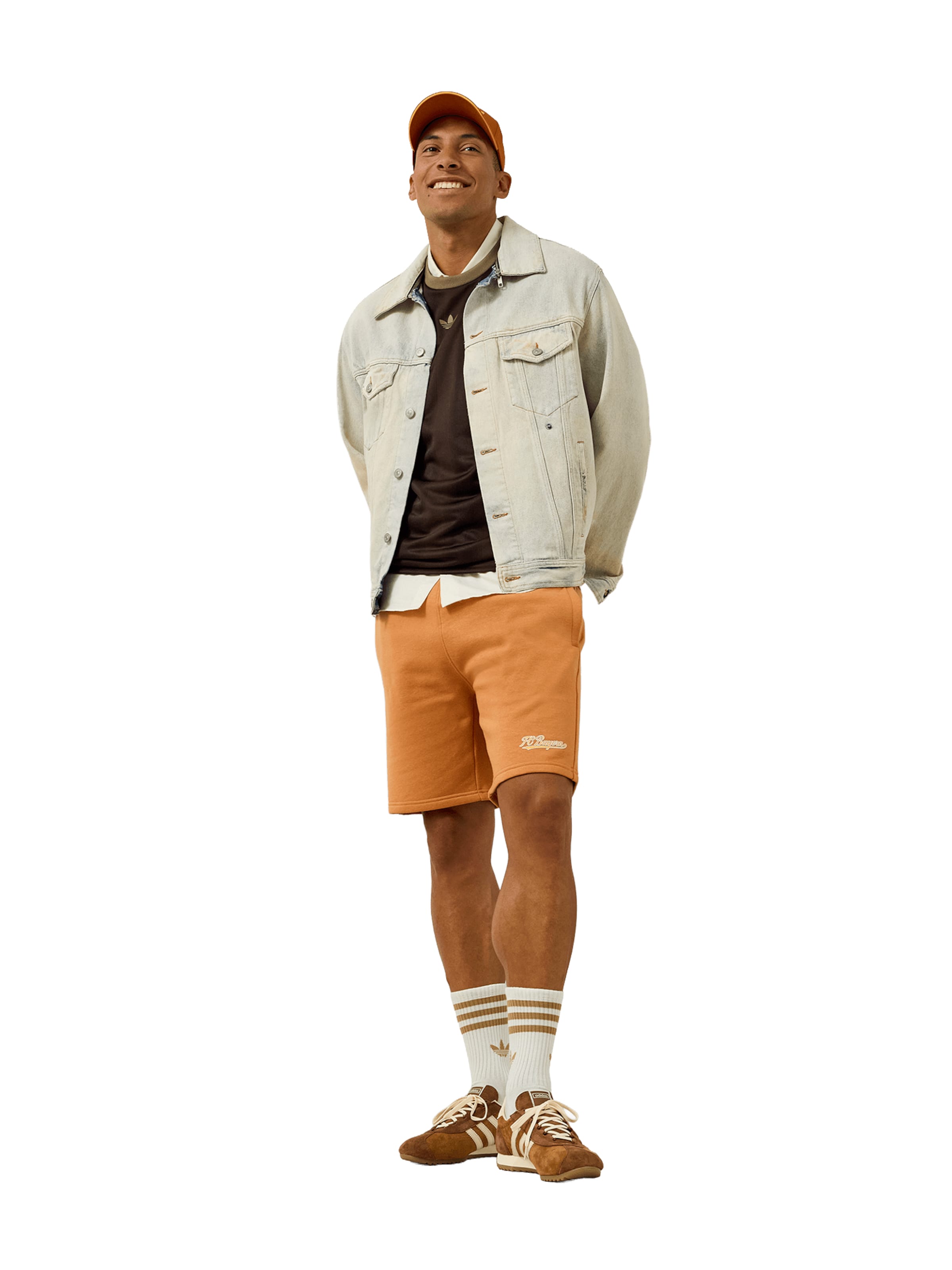 FC BAYERN MÜNCHEN Regular Shorts 'Spring' in Braun