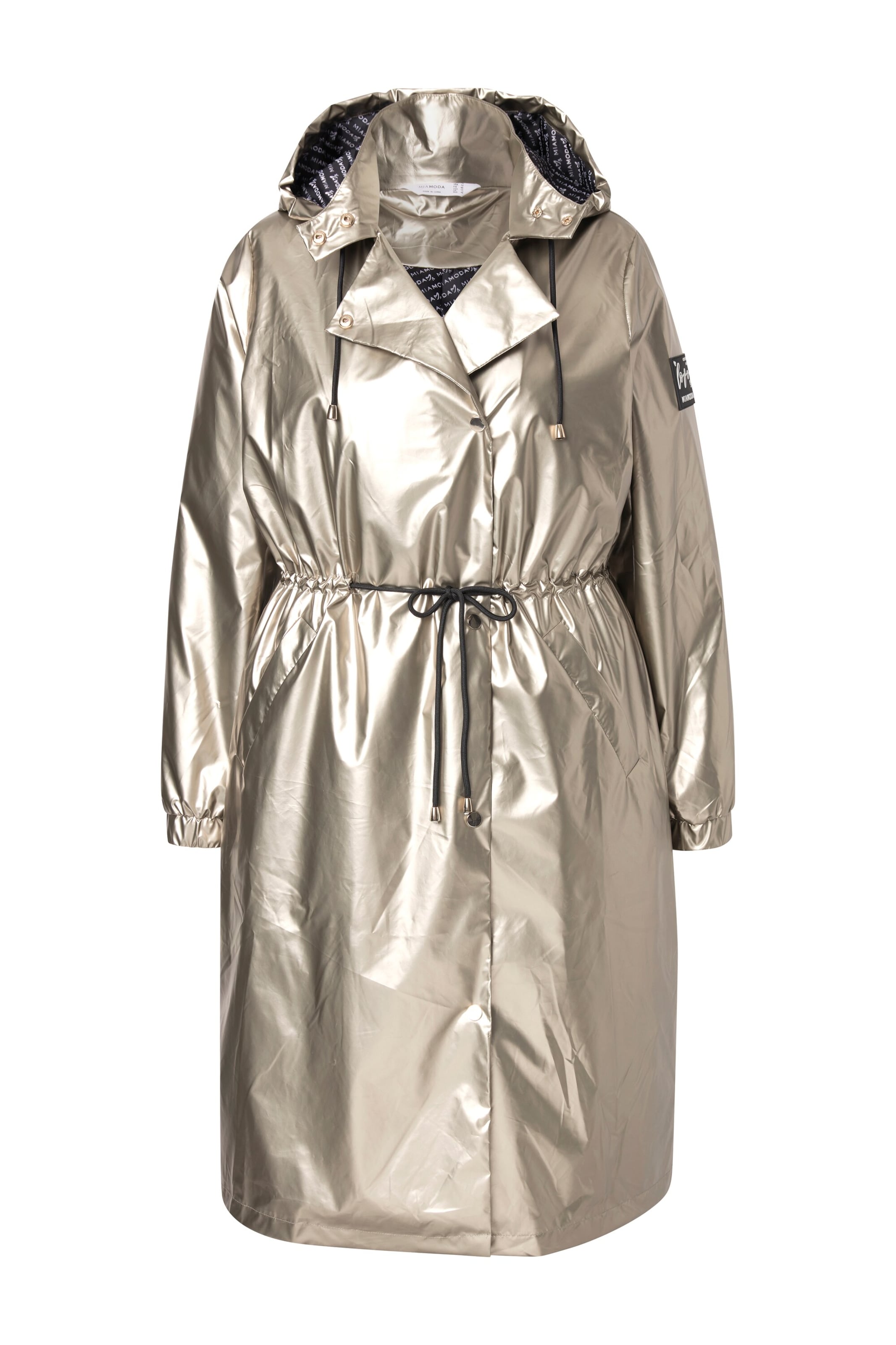 MIAMODA Tussenmantel in Goud: voorkant