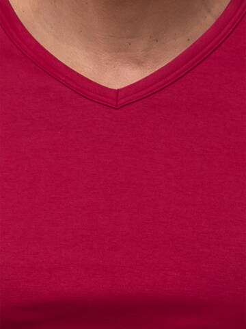 Mey Long Pajamas 'Graphic Stripes' in Red