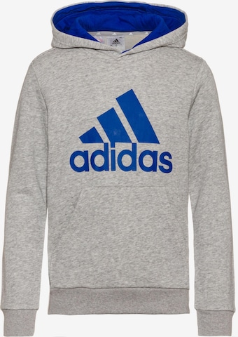 Hanorac sport de la ADIDAS SPORTSWEAR pe gri: față