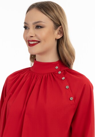 faina - Blusa en rojo