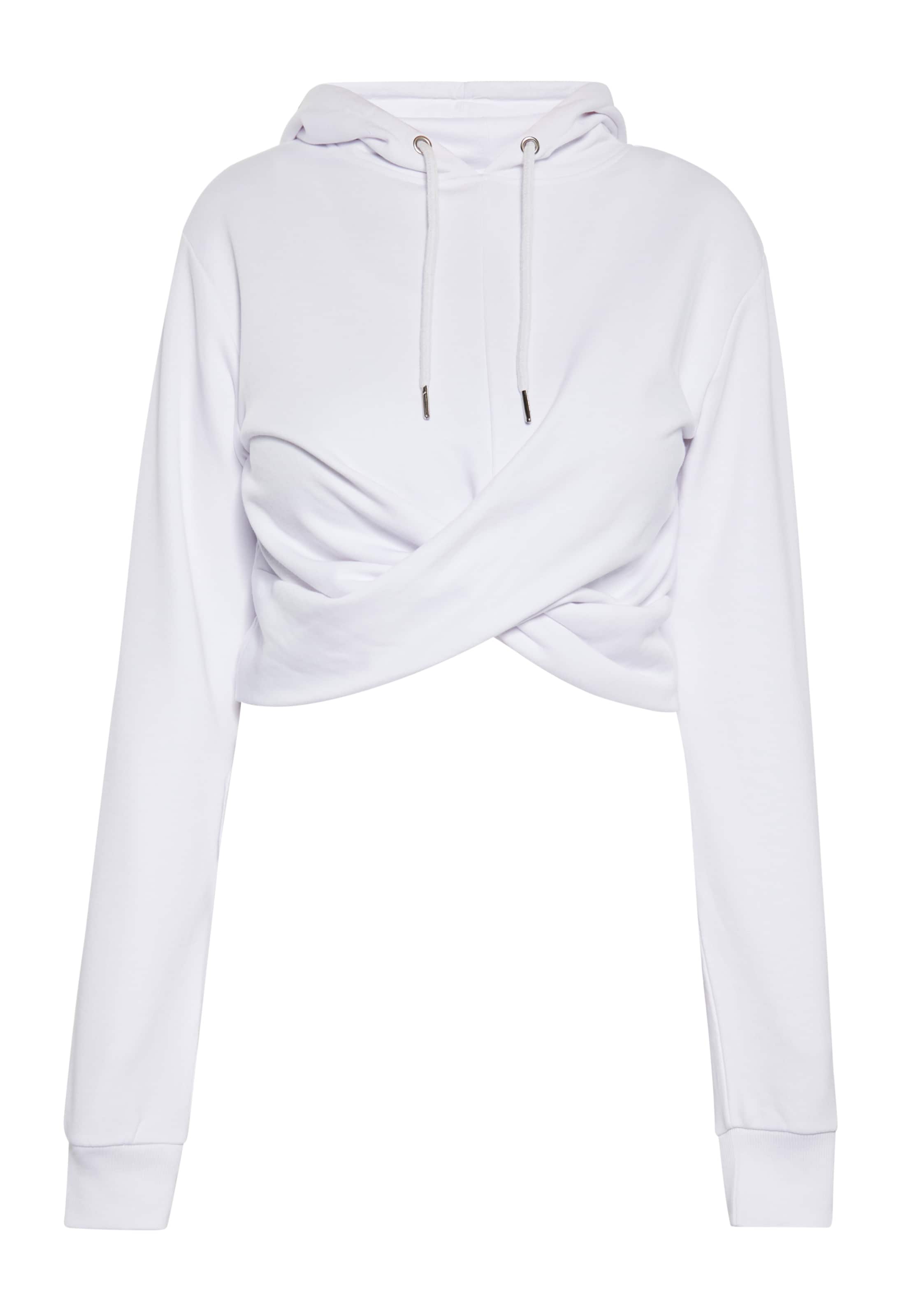 ROCKEASY Sweatshirt i vit: framsida