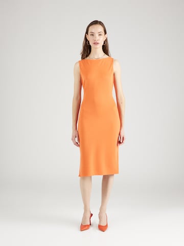 COMMA Dress in Orange: front