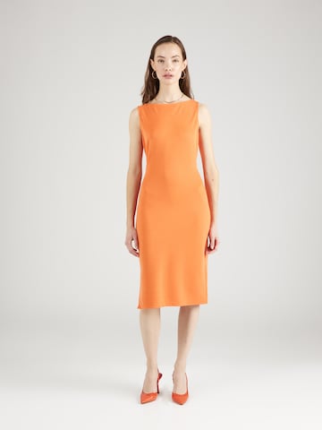 COMMA Платье в Оранжевый: спереди