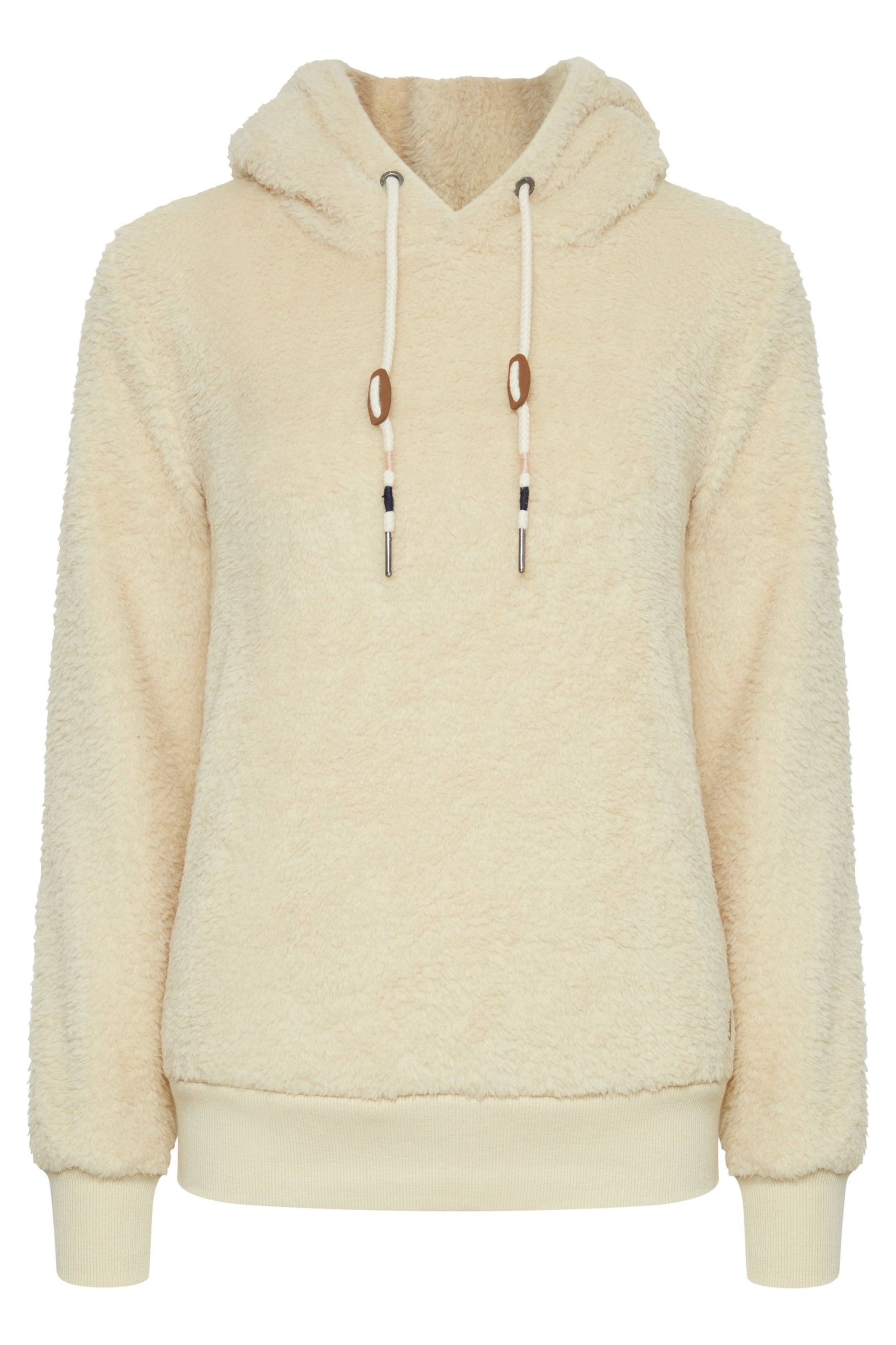 Oxmo - Sudadera en beige: frente