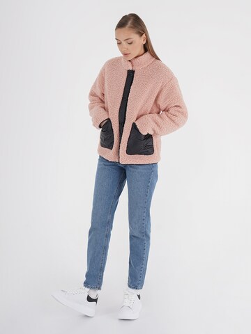 Veste en polaire FRESHLIONS en rose