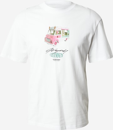 JACK & JONES T-Shirt 'LUSTRE' in Weiß: predná strana