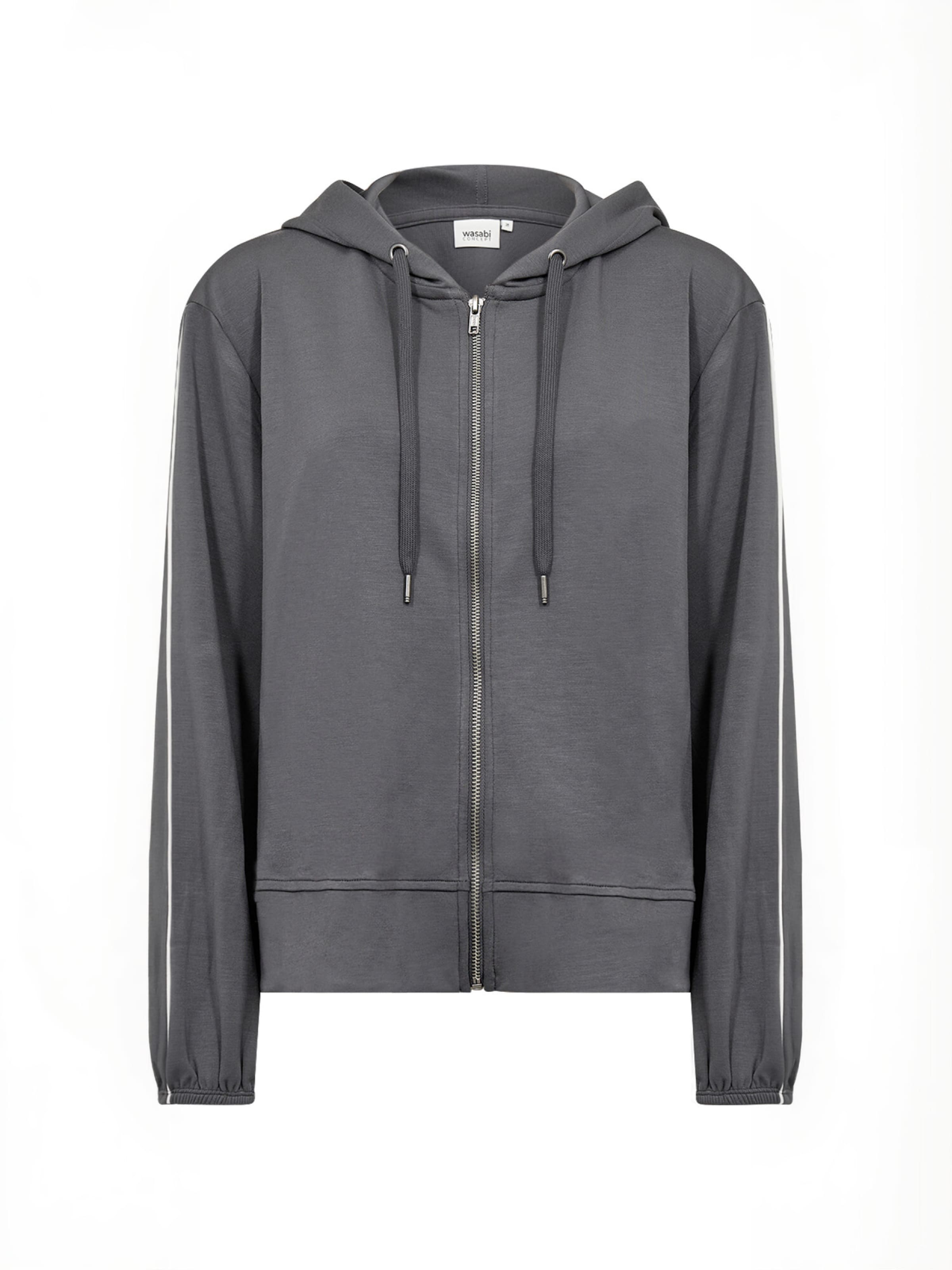 Wasabi Concept Sweater ' WA ' in Grey: front