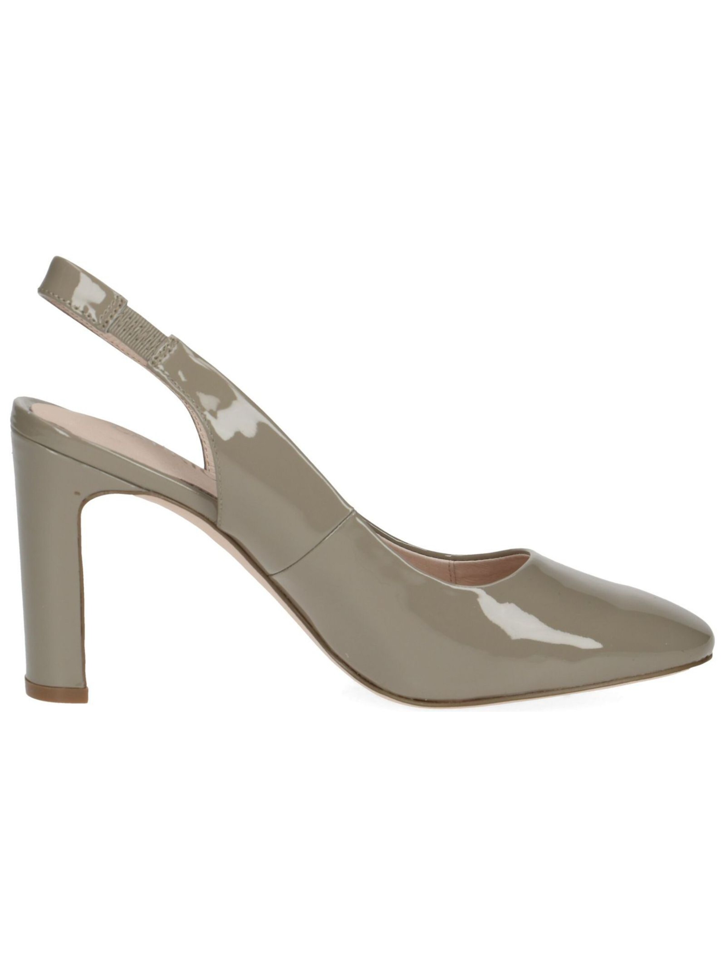 CAPRICE Slingback Pumps in Beige