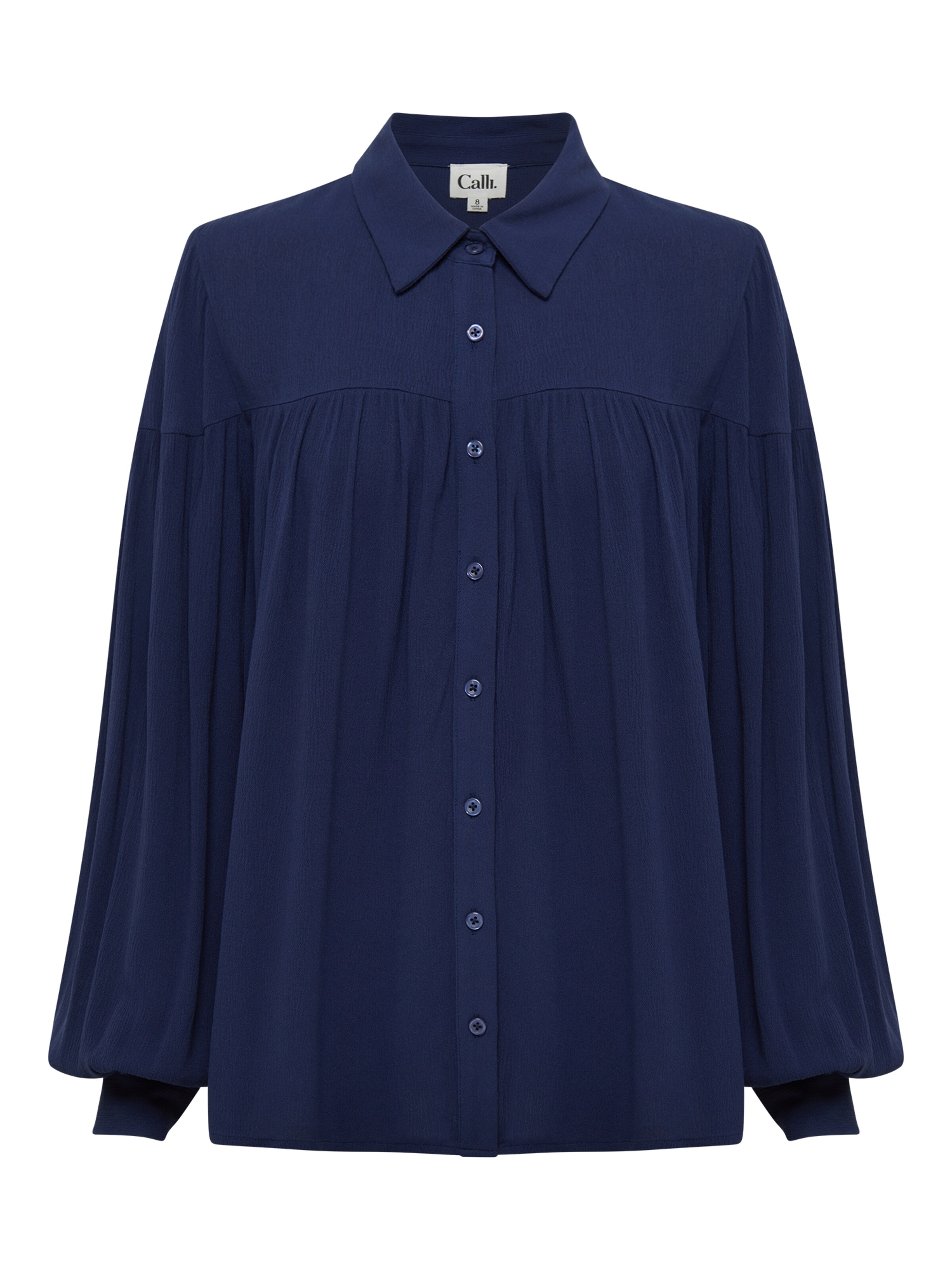 Calli Blouse 'WILEY ' in Blue: front