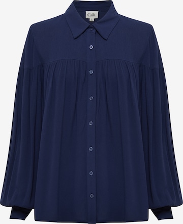 Calli Blouse 'WILEY ' in Blue: front