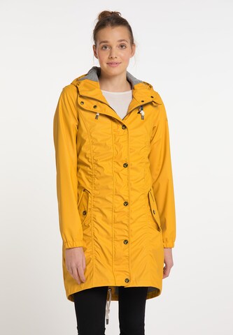 Schmuddelwedda Ανοιξιάτικο και φθινοπωρινό παλτό σε κίτρινο: μπροστά