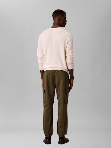 Calvin Klein Jeans Tapered Παντελόνι cargo σε πράσινο