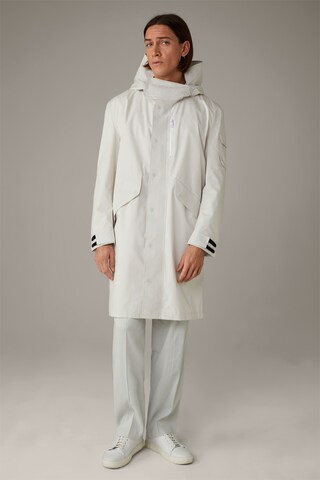 STRELLSON Between-Seasons Parka 'Fused' in White: front