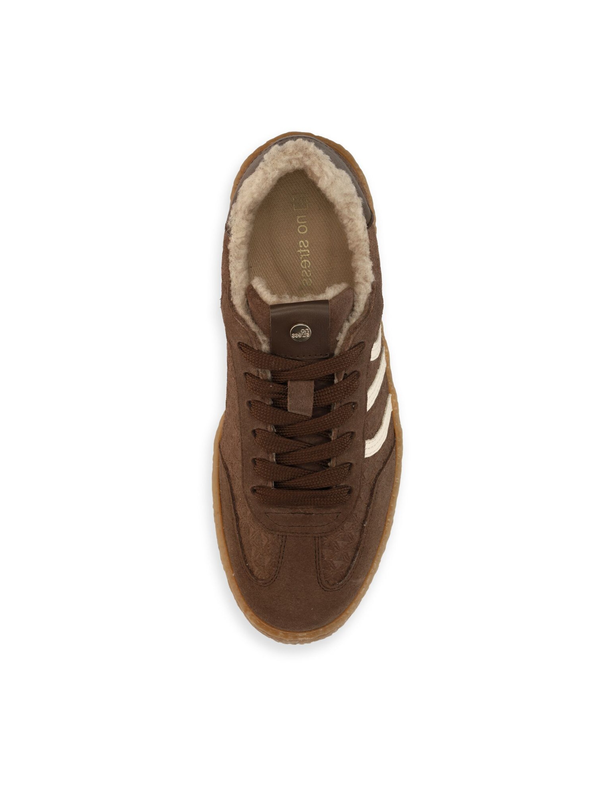 Baskets basses no stress en marron