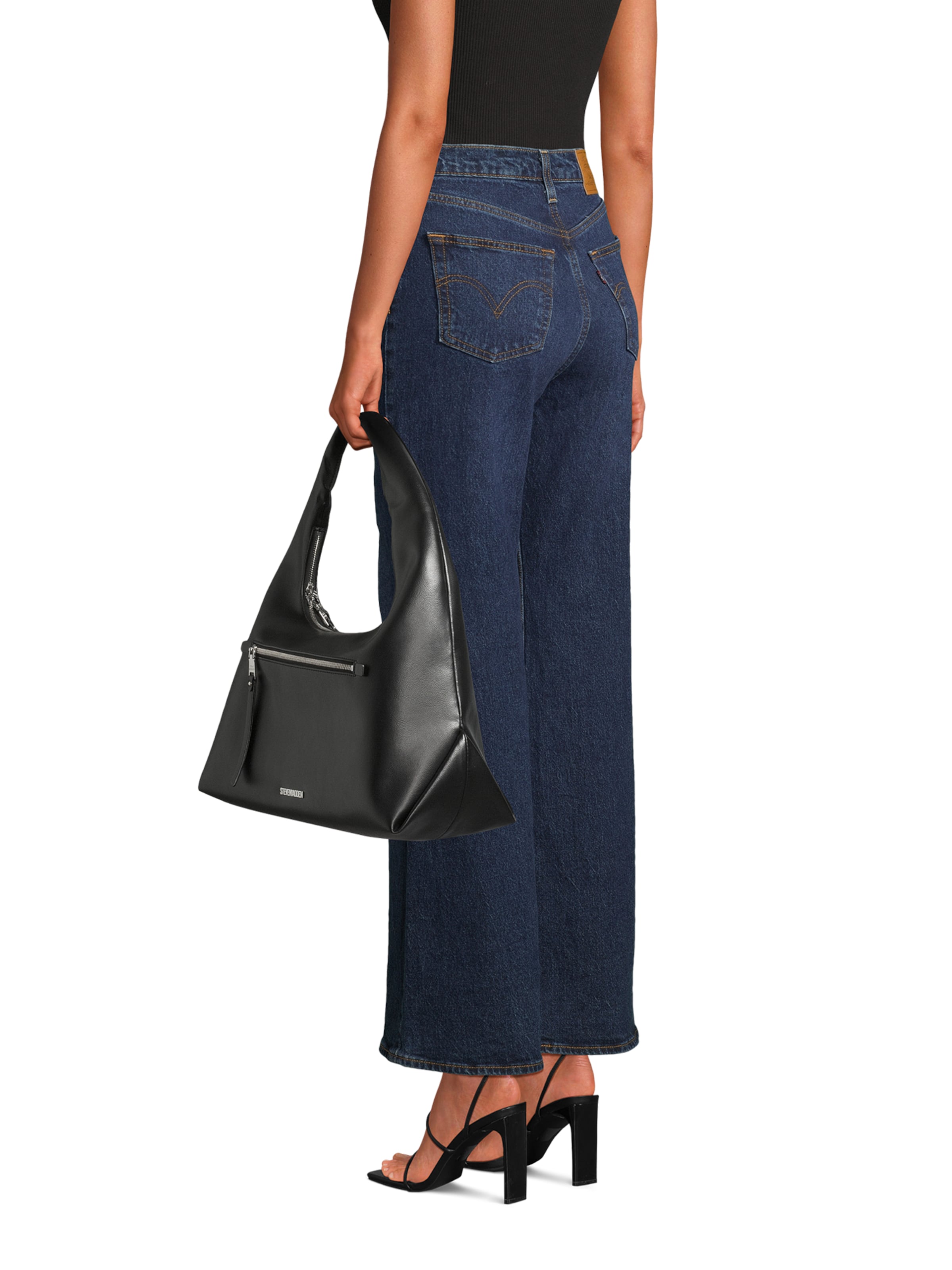 STEVE MADDEN Tasche 'Biva' in Schwarz