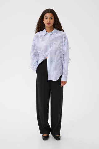 SOAKED IN LUXURY Bluse 'Joa' i hvid