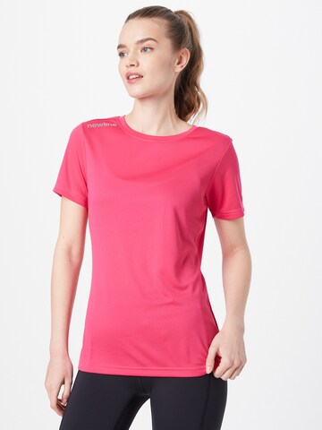 Newline - Camiseta funcional en rosa: frente