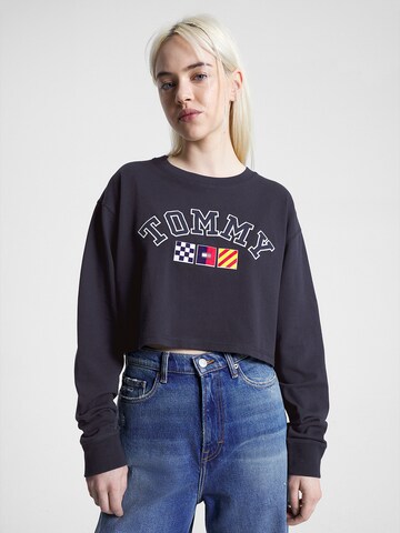 Tommy Jeans Shirt in Blue: front