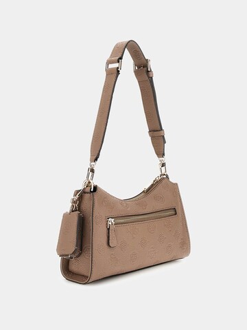 GUESS Schultertasche 'Cresidia' in Braun
