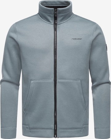 Ragwear Zip-Up Hoodie 'Fabbian' in Grey: front