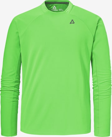 T-Shirt fonctionnel 'Enixa' Schöffel en vert : devant