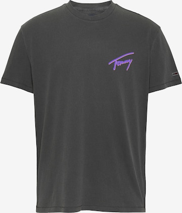 Tommy Jeans T-Shirt in Schwarz: Vorderseite