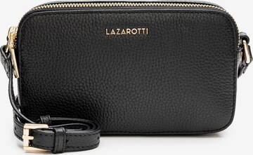 Lazarotti Crossbody Bag 'Bologna' in Black: front