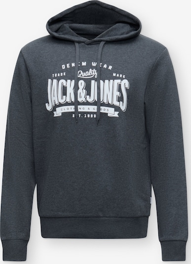Felpa in S JACK & JONES di colore grafite / offwhite, Visualizzazione prodotti