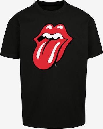 F4NT4STIC Shirt 'The Rolling Stones' in Schwarz: Vorderseite