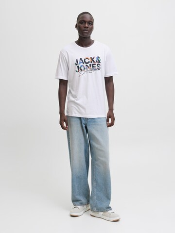 JACK & JONES Shirt 'JJGEPLAS' in Grey
