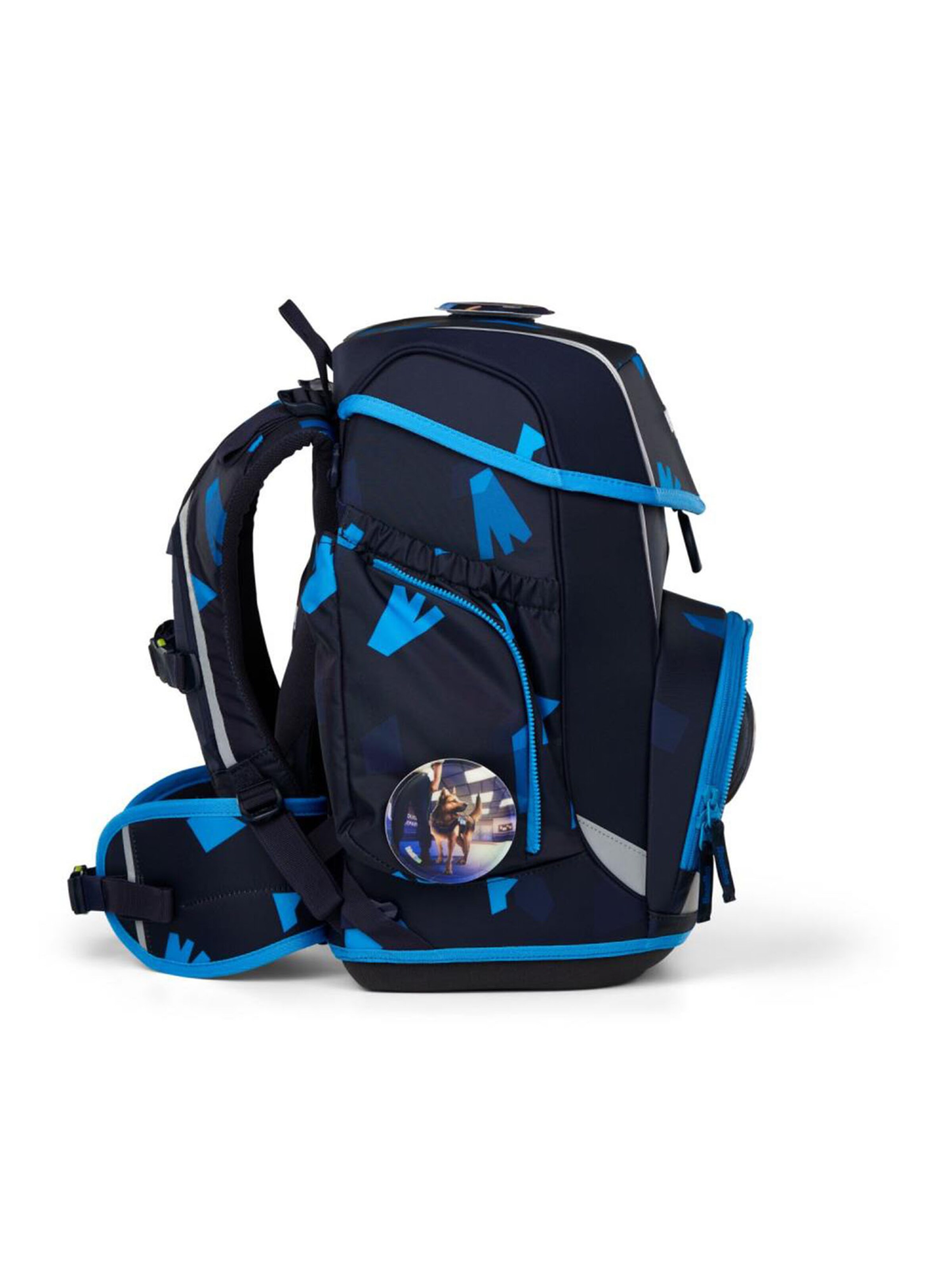 ergobag Rucksack 'Cubo Set 5 tlg'‌‌‌‌‌‌‌‌‌ in Blau