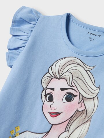 T-Shirt 'NMFABLA FROZEN' NAME IT en bleu