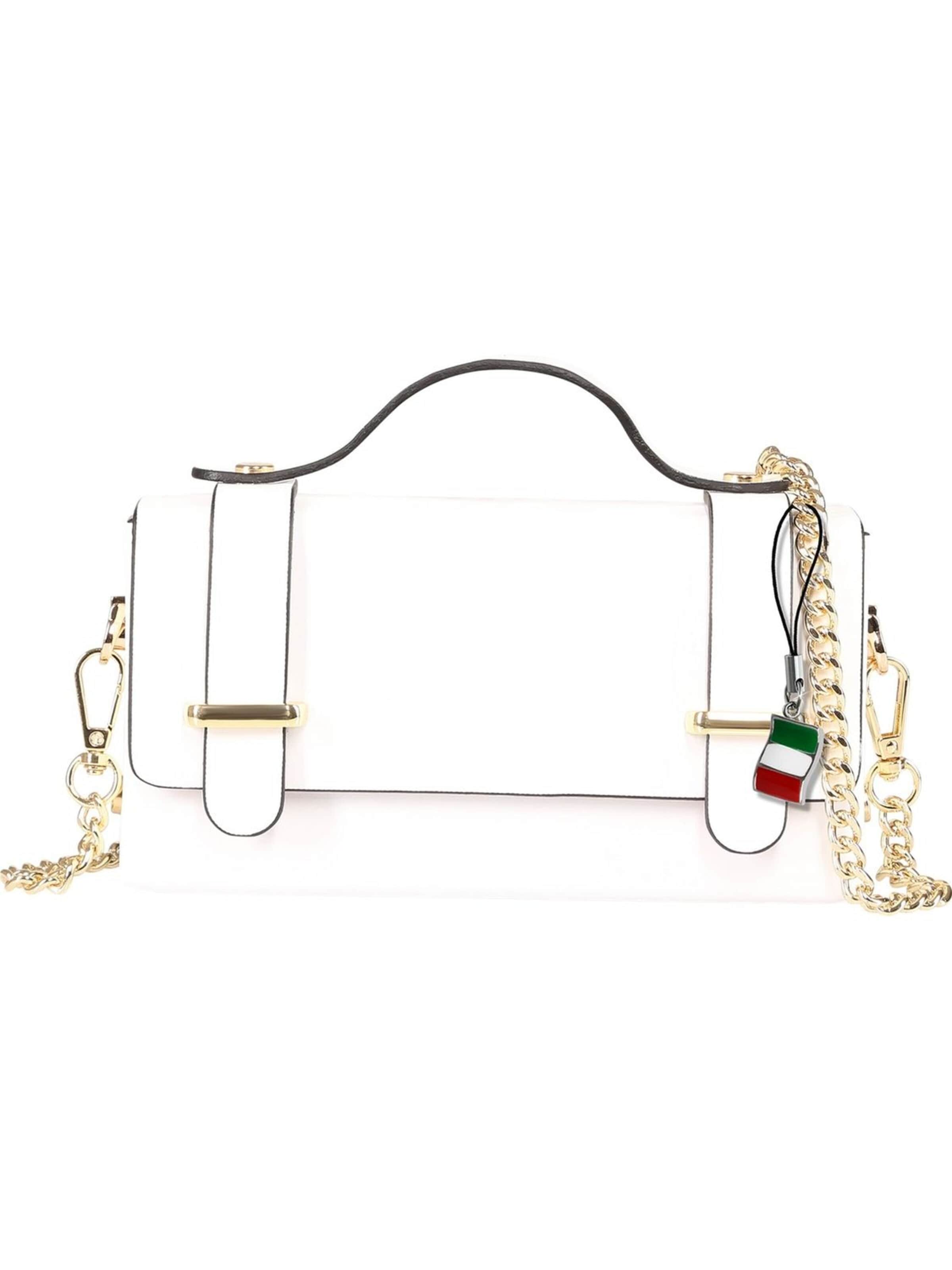 Florence Handbag in White: front
