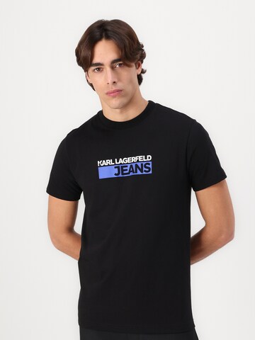 KARL LAGERFELD JEANS Särk, värv must