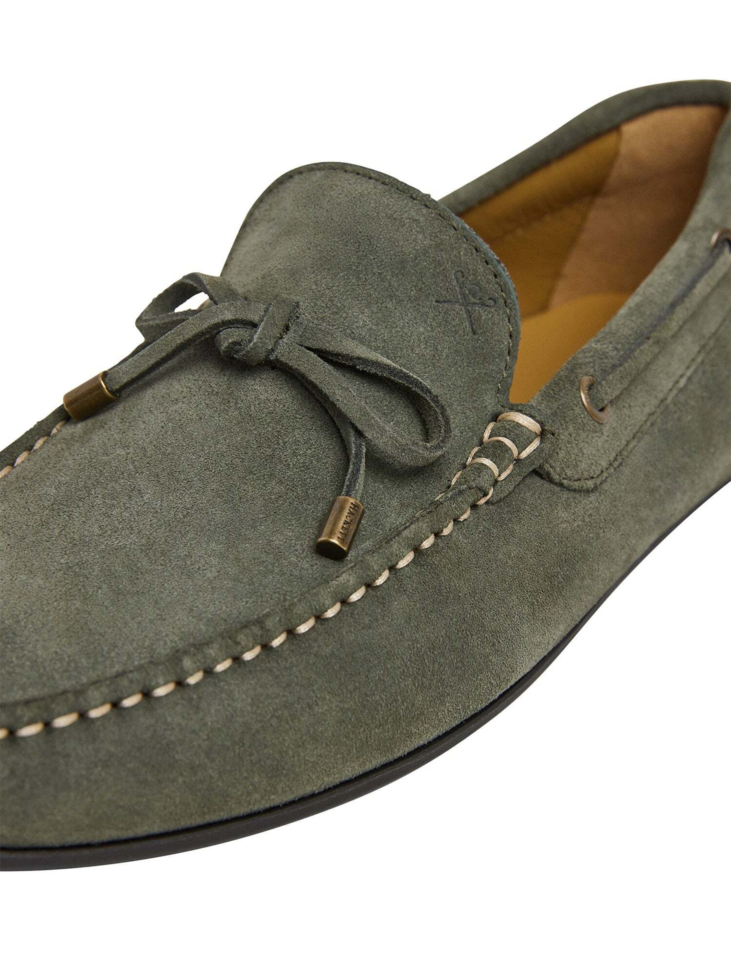 Mocassin 'Driver' Hackett London en vert