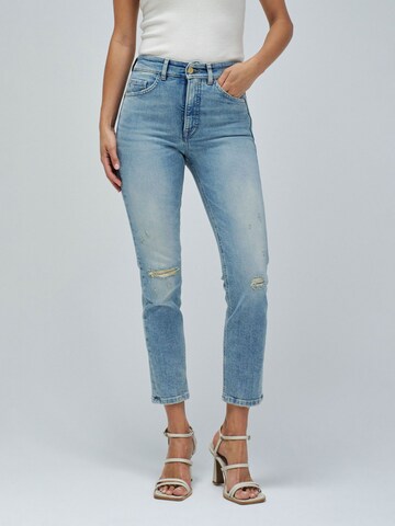 Salsa Jeans Skinny Jeans in Blauw: voorkant