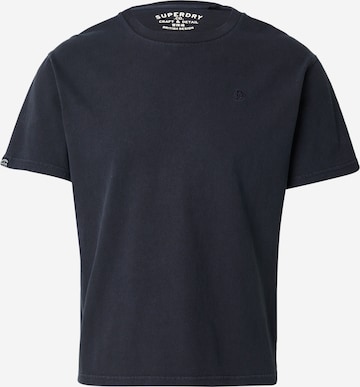 mėlyna Superdry Marškinėliai 'Essentials': priekis