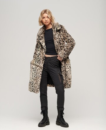 Superdry Winter Coat in Beige: front