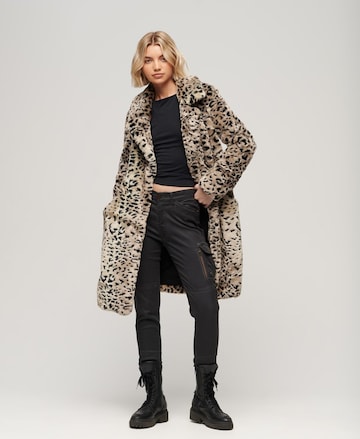 Superdry Winter Coat in Beige: front