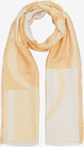 s.Oliver Scarf in Yellow: front