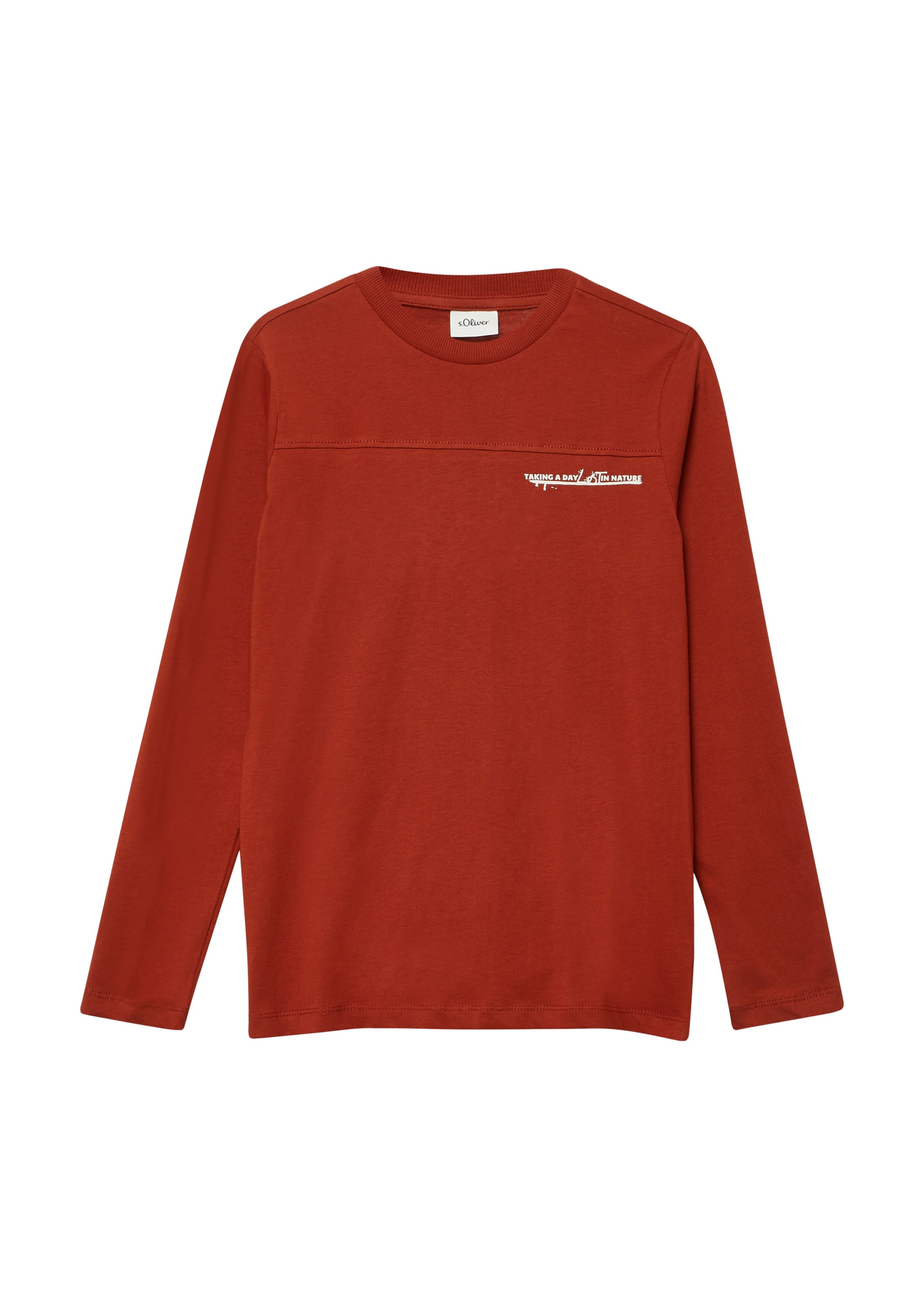 s.Oliver Shirt in Rot: Vorderseite