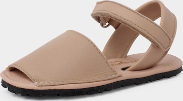 Pisamonas - Sandalias en beige: frente