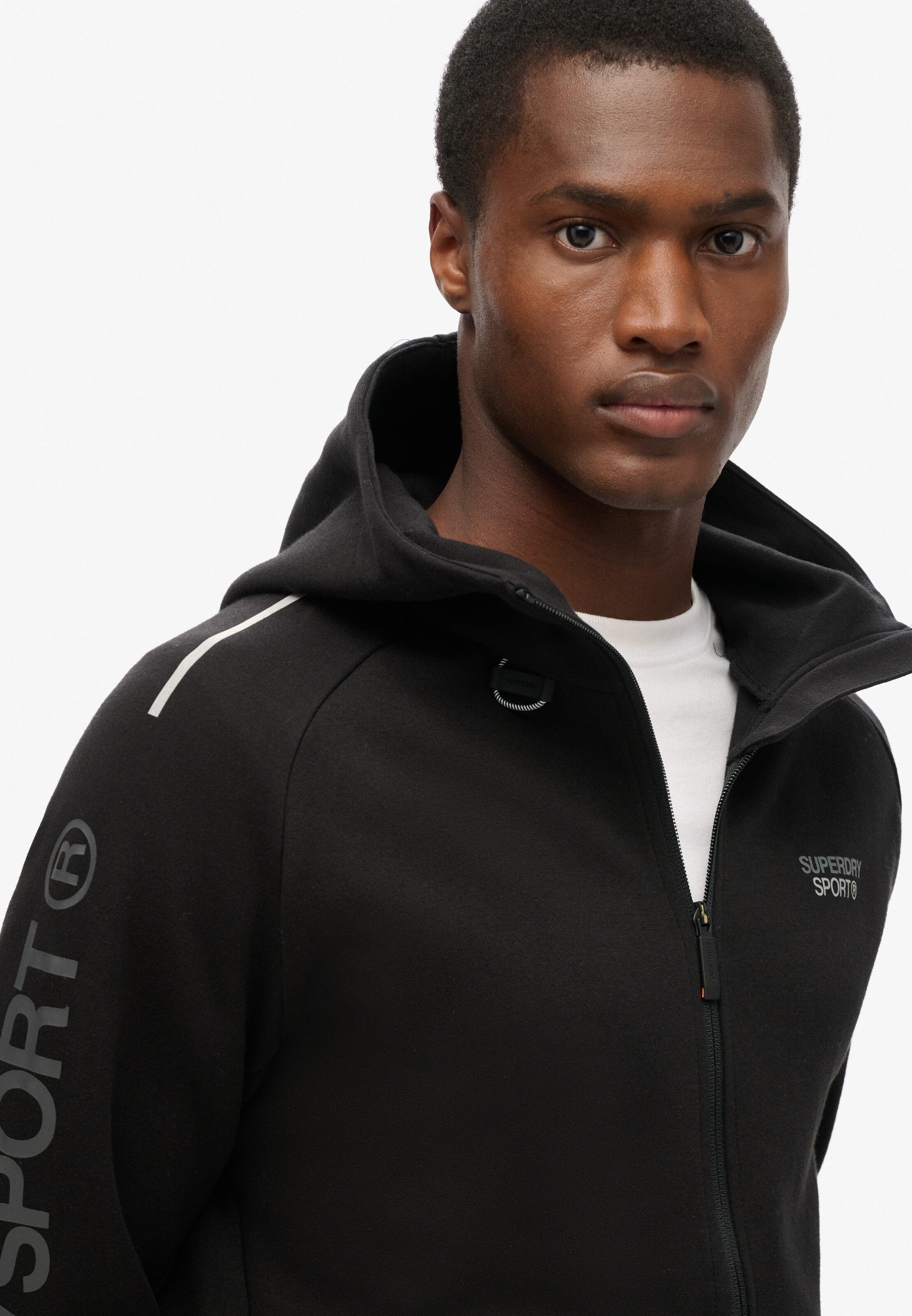 Veste de survetement Superdry en Noir ABOUT YOU