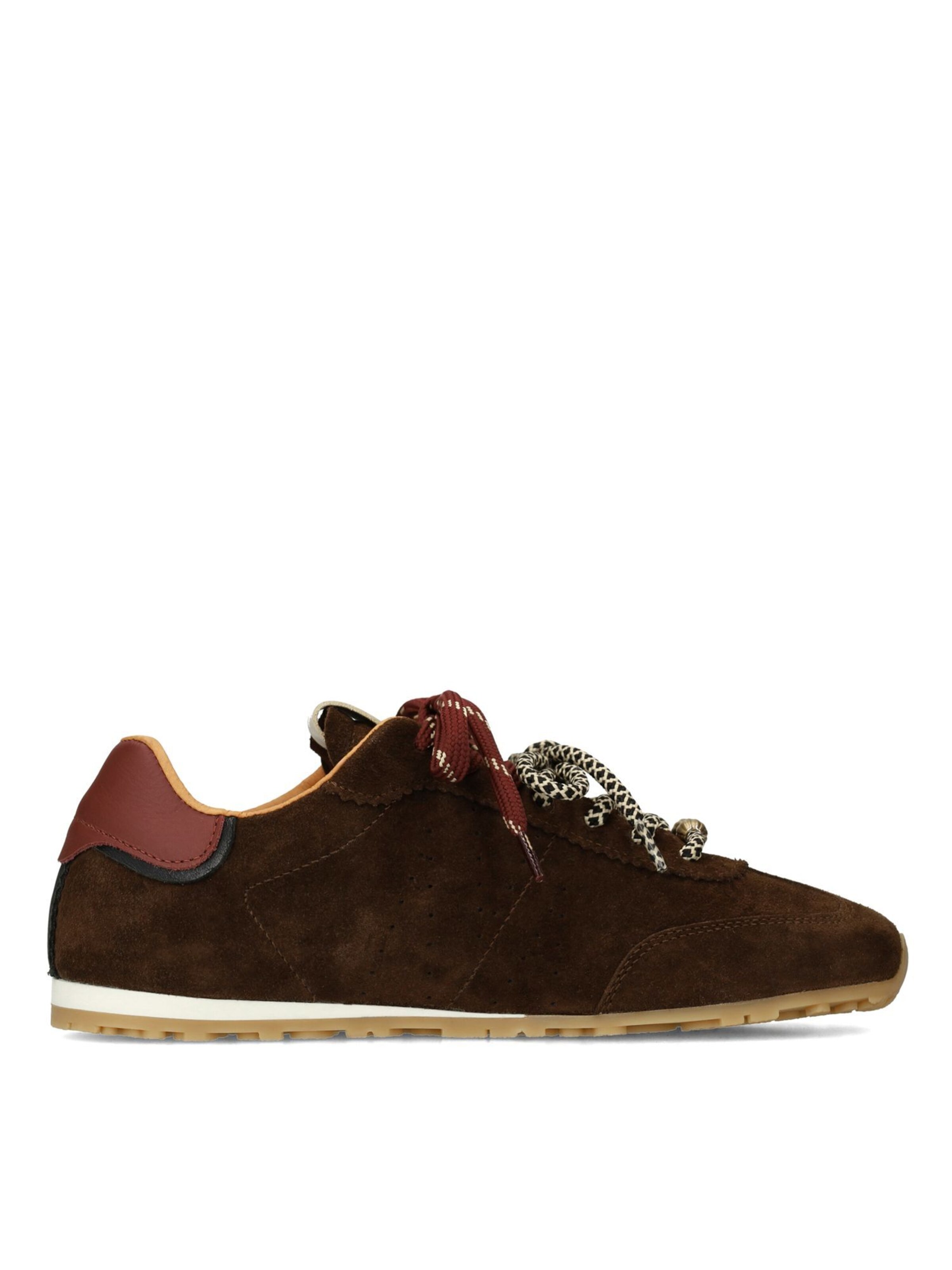 MANFIELD Sneakers laag in Bruin