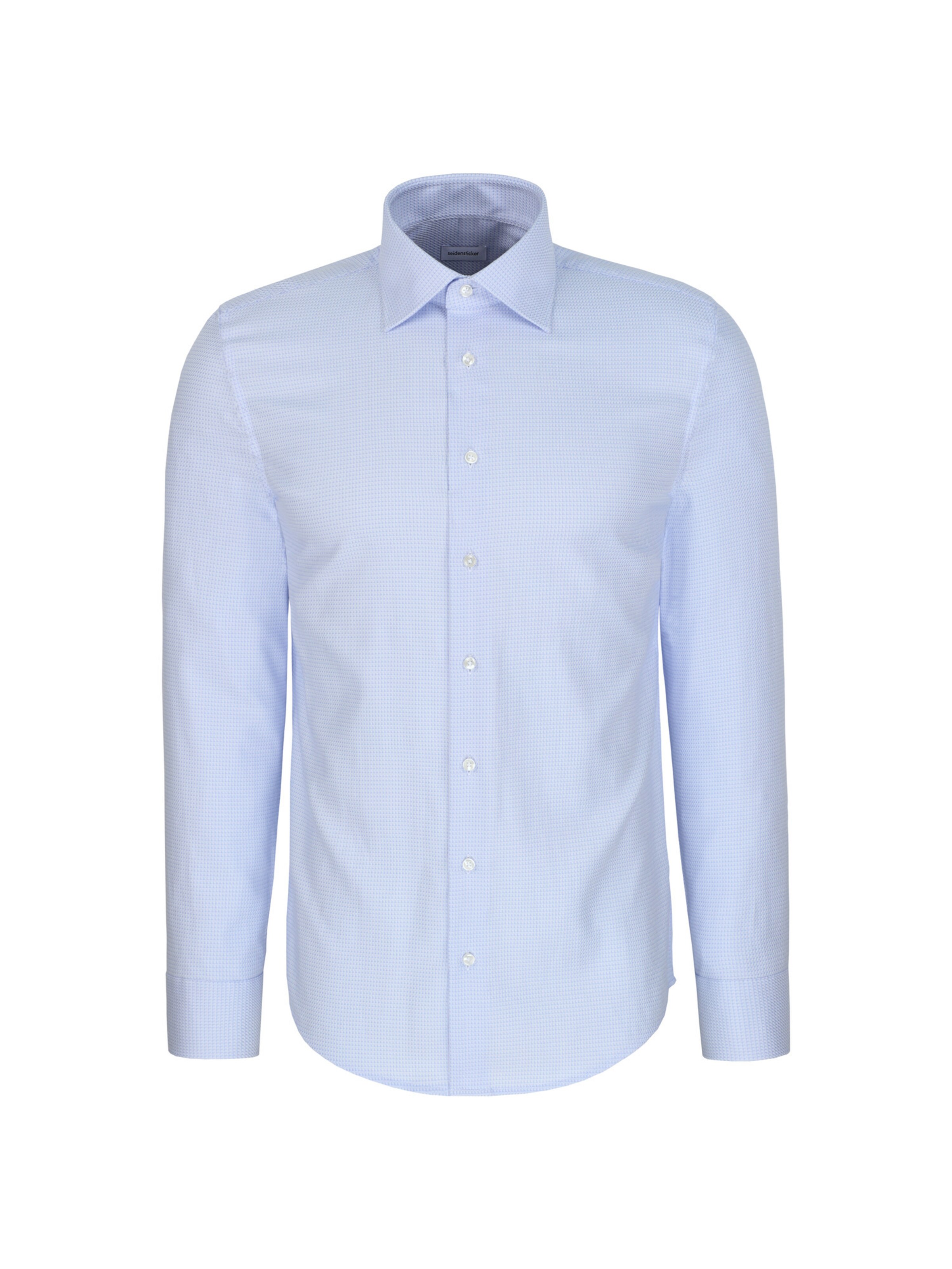 SEIDENSTICKER Slim fit Zakelijk overhemd in Blauw
